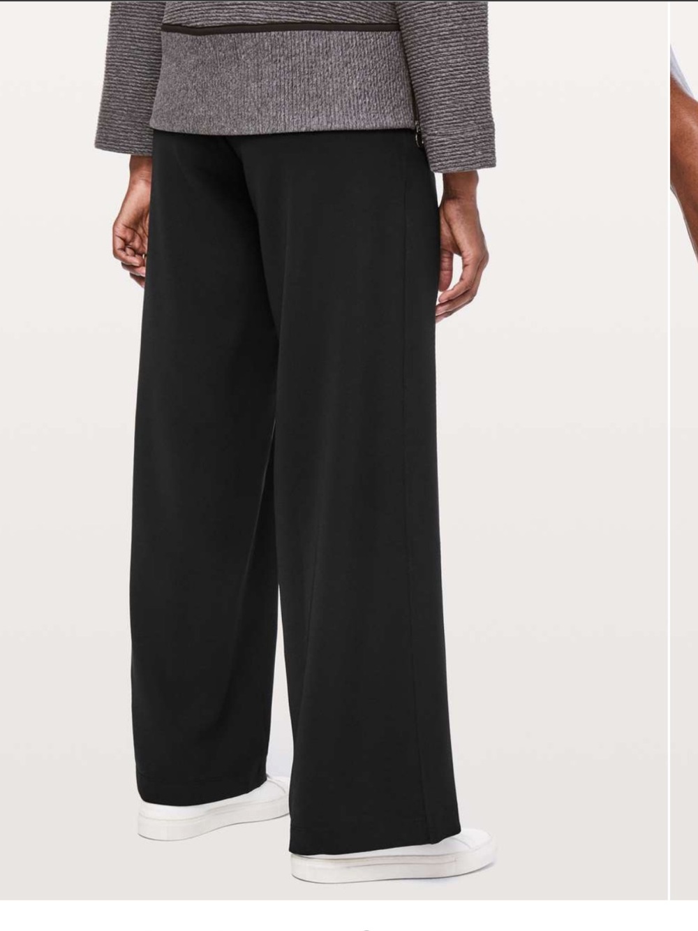 Lululemon On The Fly Wide Leg Woven Pants Black Size 8